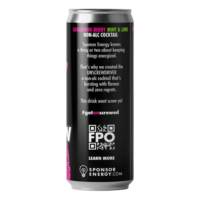 UNSCREWDRIVER SASKATOON BERRY MINT & LIME
