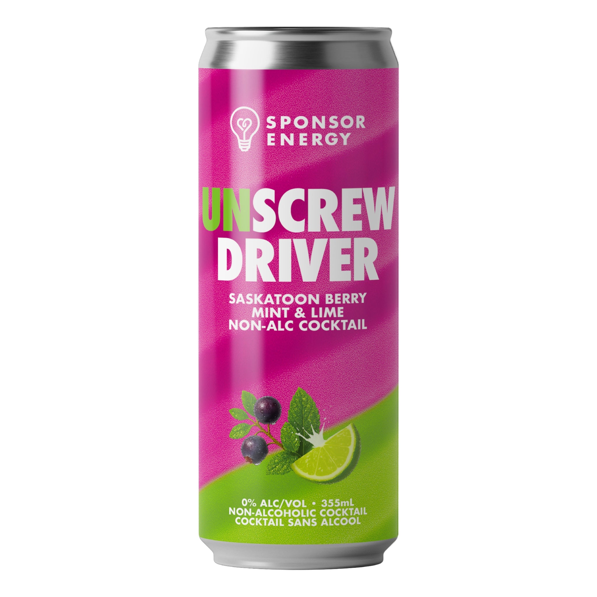 UNSCREWDRIVER SASKATOON BERRY MINT & LIME